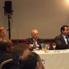 Steven Timms MP And Government Advisor On Interfaith Vince Cable MP & Fiyaz Mughal Founder And Director Of Faith Matters